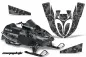 Preview: Camoplate Schwarz für Arctic Cat 120 Sno Pro