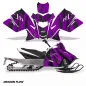 Preview: Dragon Flow Lila für Arctic Cat ZR 200 Schneemobil 2018-2024