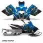 Preview: Zombie Trooper Blau für Arctic Cat ZR 200 Schneemobil 2018-2024