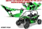 Preview: Street Star Grün für Arctic-Cat Wildcat Sports XT 700 2014-2016