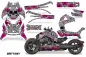 Preview: Brittany Hintergrund = Weiß, Designfarbe = Pink für CAN-AM Ryker Rally up 2022+