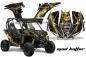 Preview: Mad-Hatter Hintergrund = Schwarz, Designfarbe = Gelb für CAN-AM Maverick 1000 X/RS/R/XDS Turbo 2013-2016