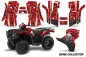 Preview: Bone Collector Rot für Honda Fourtrax TRX 500 Foreman 2014-2019