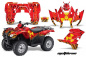 Preview: Meltdown Background = Red, Design color = Yellow for Honda Rancher/Rancher AT 2007-2013