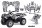 Preview: Deaden Silver for Honda Rancher/Rancher AT 2007-2013