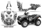 Preview: Widow Maker Background = White, Design color = White for Honda Rincon/TRX 680 2006-2018