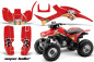 Preview: Vegas Baller Red for Honda TRX 300EX 1993-2006
