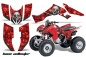 Preview: Bone Collector Red for Honda TRX 300EX 2007-2013