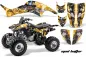 Preview: Mad Hatter Hintergrund = Gelb, Designfarbe = Silber für Honda TRX 400EX 1999-2007