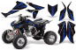 Preview: Contender Background = Black, Design color = Blue for Honda TRX 450R 2004-2016