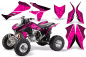 Preview: Geometrik Background = Black, Design color = Pink for Honda TRX 450R 2004-2016