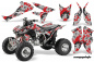 Preview: Camoplate Red for Honda TRX 450R 2004-2016