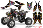 Preview: Ed-Hardy - Love Kills Black for Honda TRX 450R 2004-2016