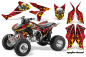 Preview: Motorhead Red for Honda TRX 450R 2004-2016