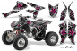 Preview: Northstar Background = Grey, Design color = Pink for Honda TRX 450R 2004-2016
