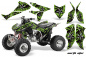 Preview: Northstar Background = Green, Design color = Silver for Honda TRX 450R 2004-2016