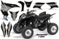 Preview: Diamond Race Background = Black, Design color = Silver for Honda TRX 700xx 2008-2015