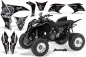 Preview: Toxicity Background = Black, Design color = Silver for Honda TRX 700xx 2008-2015