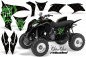 Preview: SilverStar- Reloaded Background = Black, Design color = Green for Honda TRX 700xx 2008-2015