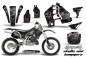 Preview: Skulls N Hammers Silber mit Nummernfeldern für Honda CR500 1989-2001