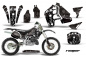 Preview: Reaper Schwarz mit Nummernfeldern für Honda CR500 1989-2001