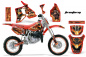 Preview: Firestorm Rot mit Nummernfeldern für Honda CR80 1996-2002