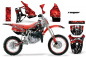 Preview: Reaper Rot mit Nummernfeldern für Honda CR80 1996-2002