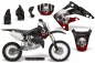 Preview: Bone Collector Schwarz ohne Nummernfeldern für Honda CR85 2003-2007