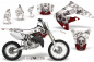 Preview: Bone Collector Weiß ohne Nummernfeldern für Honda CR85 2003-2007