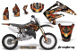 Preview: Firestorm Schwarz ohne Nummernfeldern für Honda CR85 2003-2007