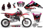 Preview: Frenzy Rot mit Nummernfeldern für Honda CR85 2003-2007
