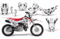 Preview: Expo Weiß mit Nummernfeldern für Honda CRF110 F 2013-2018