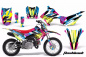 Preview: Flashback mit Nummernfelder für Honda CRF110 F 2013-2018