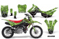 Preview: Reaper Grün mit Nummernfeldern für Honda CRF110 F 2013-2018