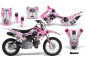 Preview: Luna Pink mit Nummernfeldern für Honda CRF110 F 2013-2018