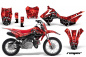 Preview: Reaper Rot mit Nummernfeldern für Honda CRF110 F 2013-2018