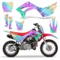 Preview: Slick with number plates for Honda CRF110 F 2019-2021