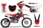 Preview: Carbon-X Red with number plates for Honda CRF125 F 2014-2018