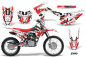 Preview: Expo Rot mit Nummernfeldern für Honda CRF125 F 2014-2018
