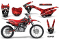 Preview: Reaper Rot mit Nummernfeldern für Honda CRF125 F 2014-2018