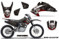 Preview: Bone Collector Black with number plates for Honda CRF150F-CRF230F 2003-2007