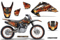 Preview: Firestorm Black with number plates for Honda CRF150F-CRF230F 2003-2007