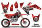 Preview: Bone Collector Red with number plates for Honda CRF150R 2007-2016