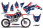 Preview: Rebel with number plates for Honda CRF150R 2007-2016