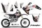 Preview: T-Bomber Black with number plates for Honda CRF150R 2007-2016
