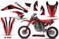 Preview: Attack Red with number plates for Honda CRF150R 2017-2021