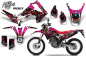 Preview: Frenzy Rot mit Nummernfeldern für Honda CRF250L/CRF250M 2013-2020