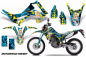 Preview: Motorhead Mandy Blau ohne Nummernfeldern für Honda CRF250L/CRF250M 2013-2020