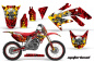 Preview: Motorhead Red with number plates for Honda CRF250R 2010-2013