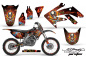 Preview: Ed-Hardy - Privates Red with number plates for Honda CRF250R 2010-2013